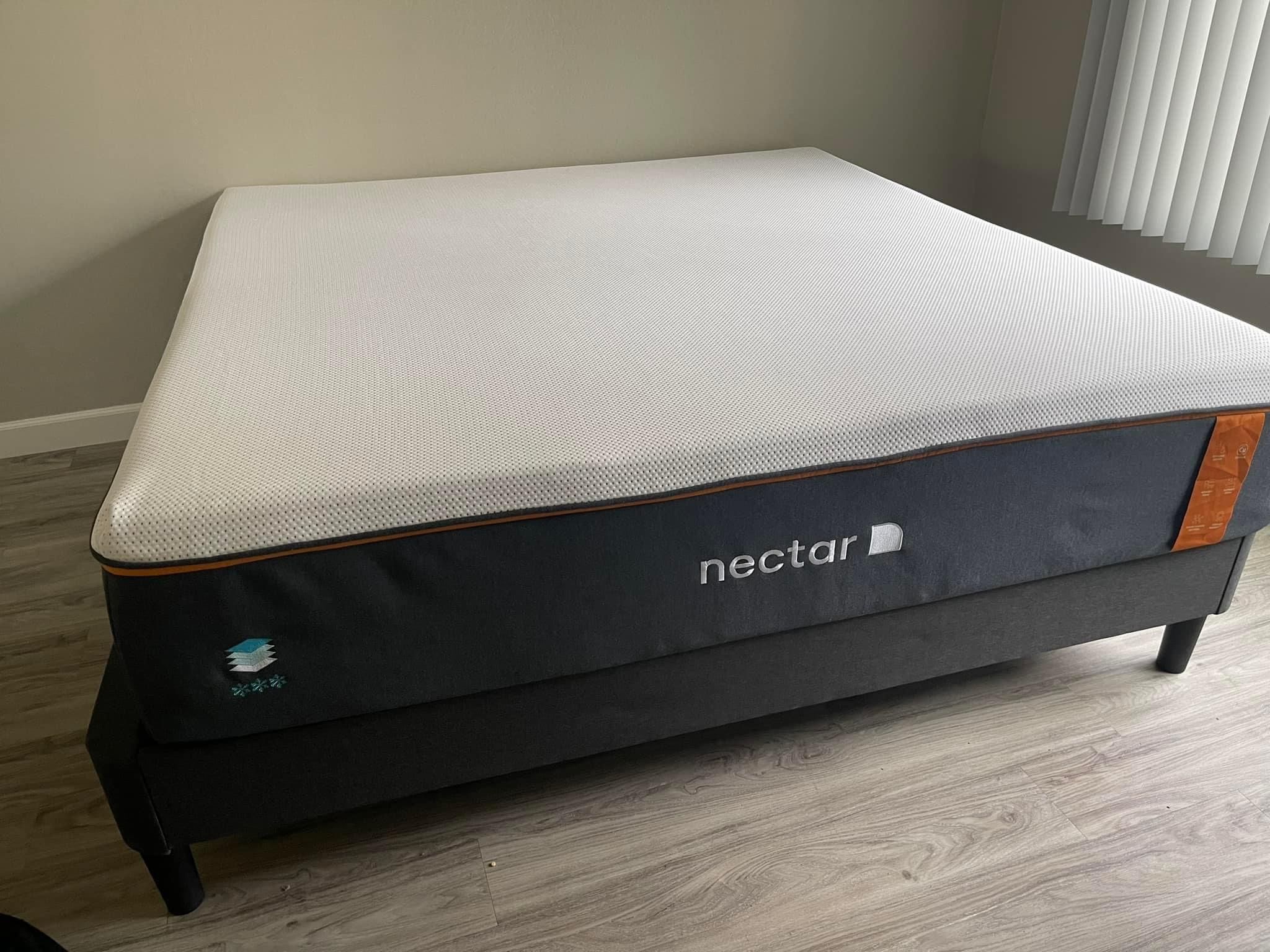 Nectar Premier Copper King Mattress - Mint Condition