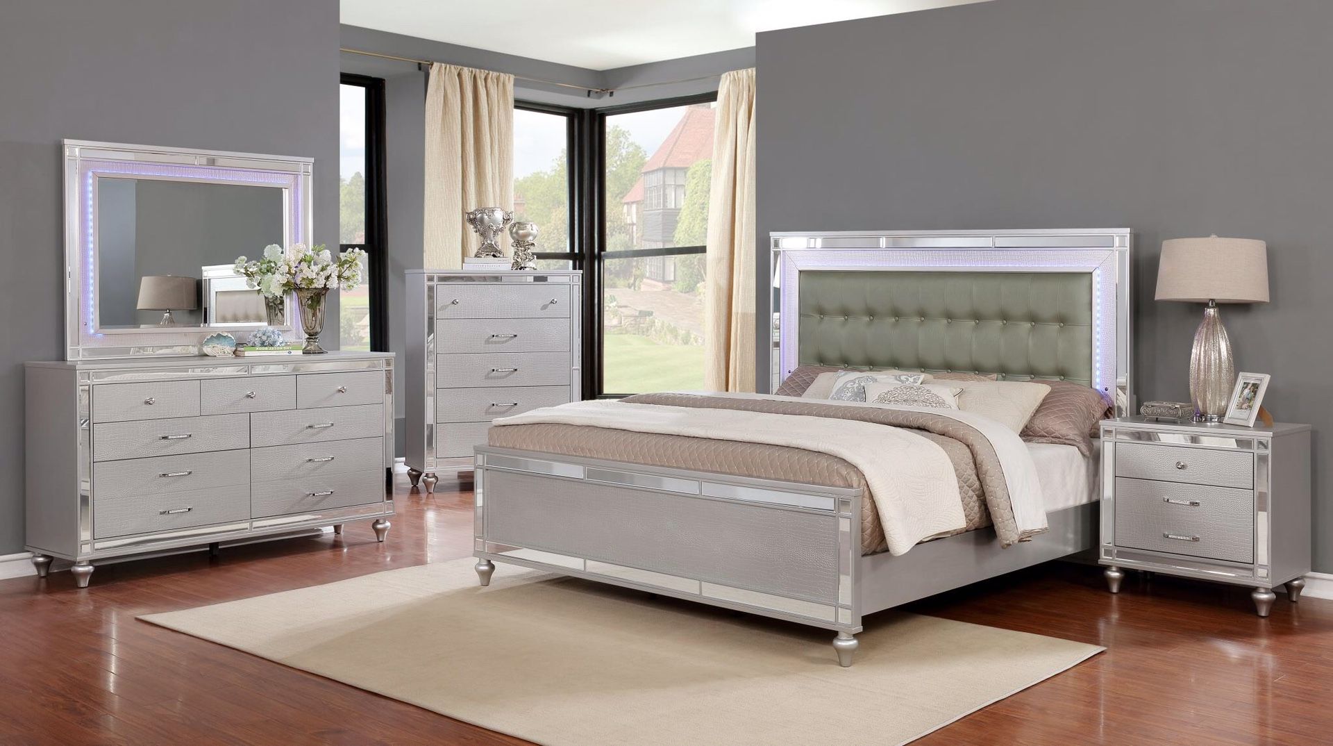 Bedroom set queen bed