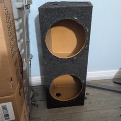 12 Inch 2x Subwoofer Box