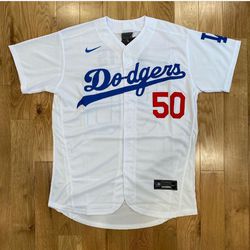 Dodgers Mookie Betts White Jersey Stitched 