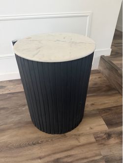 Marble wood coffee table