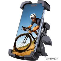 BOWXUR Bike Phone Holder Mount, Motorcycle Phone Mount, 360°