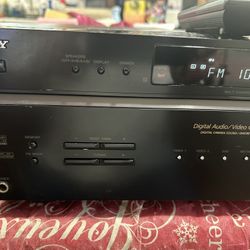 Sony 6.1, AV Receiver W/remote STR-DE597