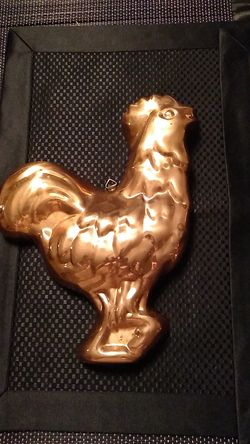 Copper Jello mold chicken