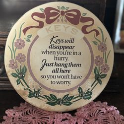 Key Holder 5 Hook Don’t Loose Them Again Country Cottage 