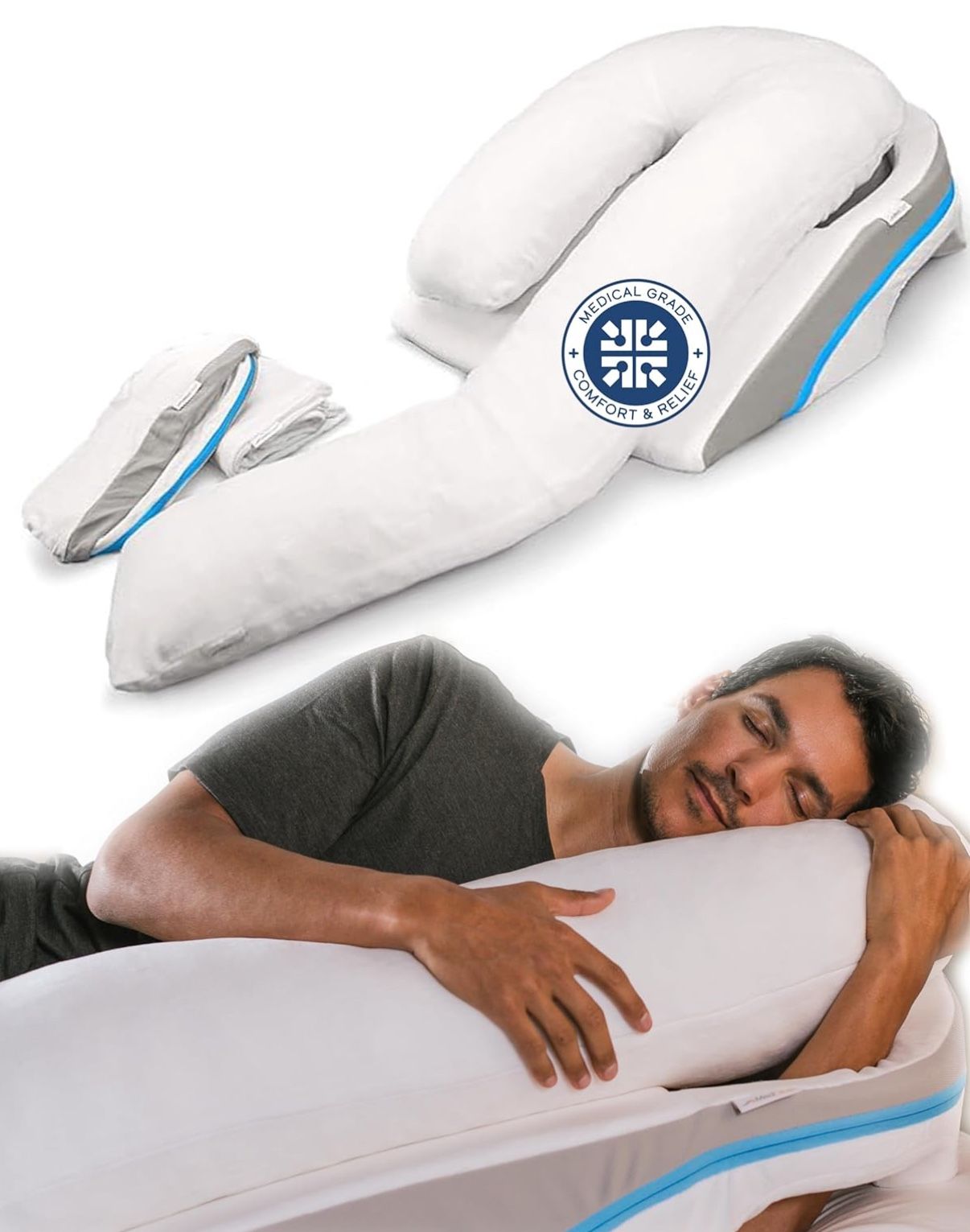 MedCline Shoulder Relief System with Extra Cases Small/medium