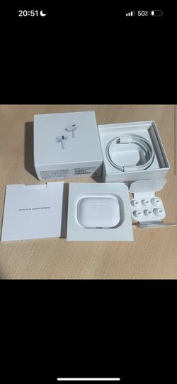 Apple AirPods Pro 2nd Generation with MagSafe Wireless Charging Case (USB‑C).