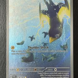 Wattrel - Twilight Masquerade Pokemon Card
