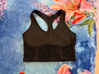 OTOS New York Black Lace Sports Bra