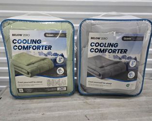 Choice of Color- New Below Zero Cooling Comforter- Queen Size - Price for Each