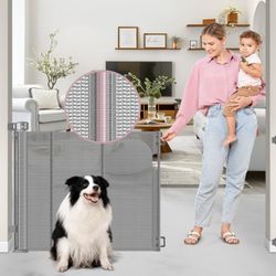 Dabormi Retractable Baby and Pet Gate   (33" Tall x 56" Wide)                                   #1049