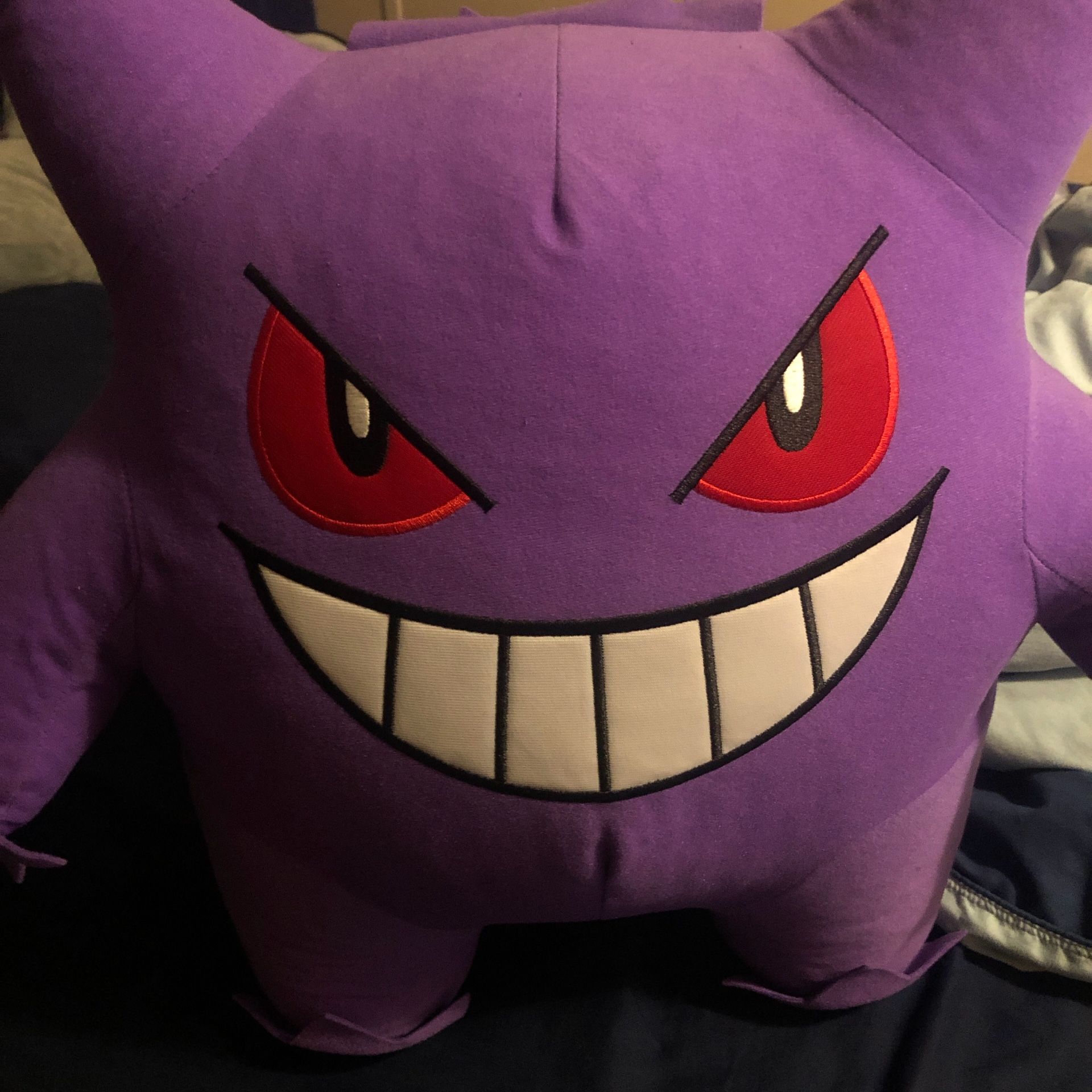 Purple Genger Plush Pillow (XL Huge)