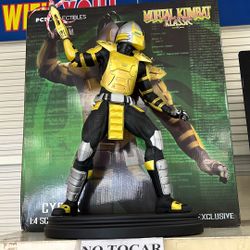 MORTAL KOMBAT CYRAX STATUE