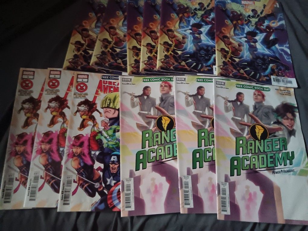 Mostly Marvel Comic Lot , 2 Old High Times From 1979, And Capt America Comic Book