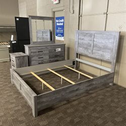 Grey Queen Bedroom Set 