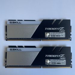32gb DDR4 RAM G. Skill Trident Z Neo CL 16 3600mhz
