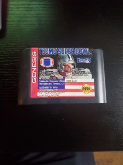 Tecmo Super Bowl Sega