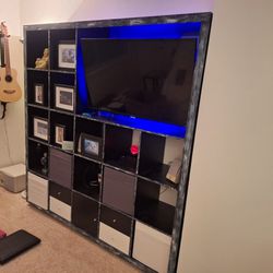 Ikea Bookshelf - TV Stand - Custom