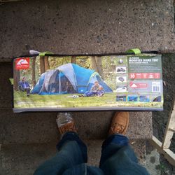 Ozark Trail 10-Person Modified Dome Tent with Screen Porch 