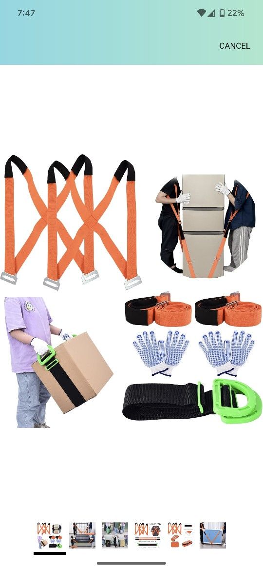 Moving Straps Kit
