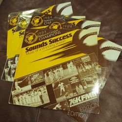 San Diego Padres 1984 Vinyl Records 12 Inch. 2 Different Ones