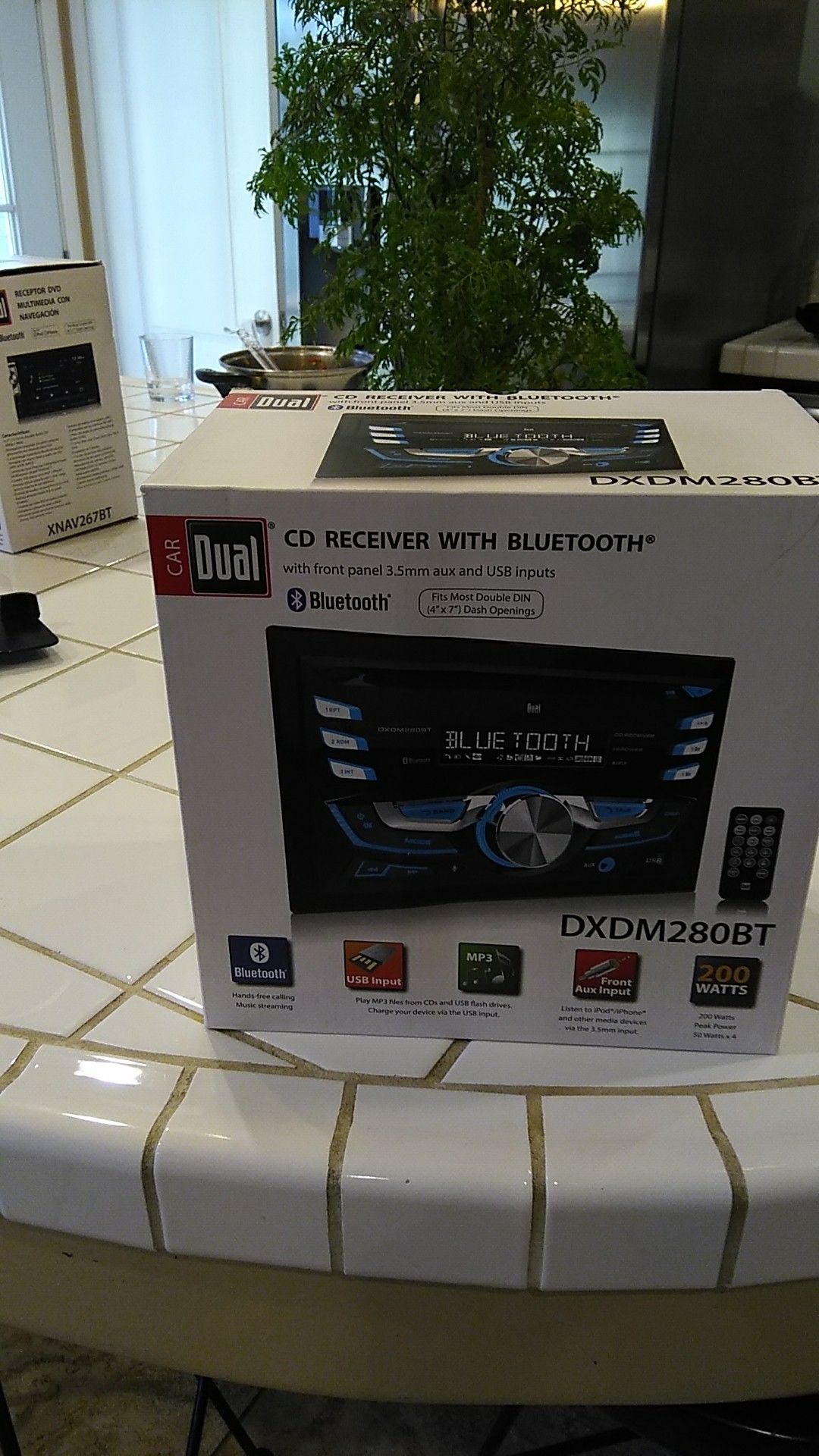 Brand new CD Receiver with Bluetooth