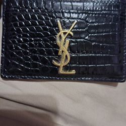 Authentic YSL Card Holder 