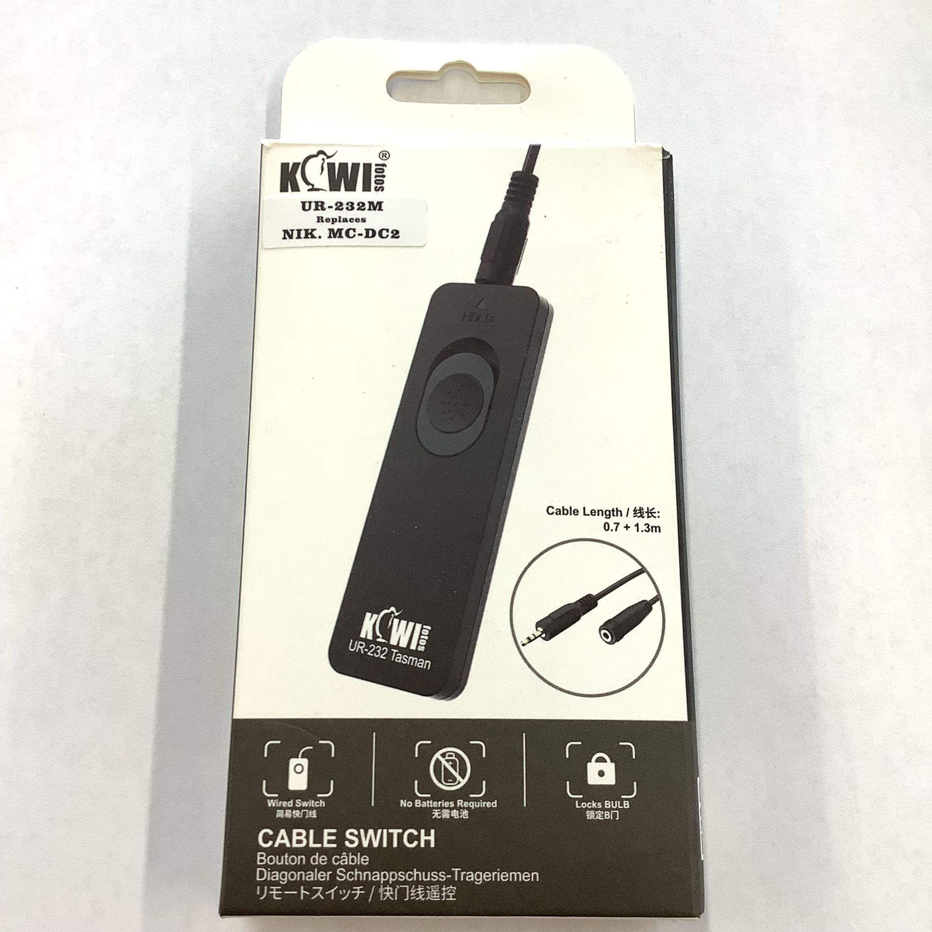 Kiwi Cable Remote Control Switch For Nikon 