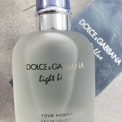 Dolce & Gabbana Light Blue 4.2 Oz Cologne Men NEW 