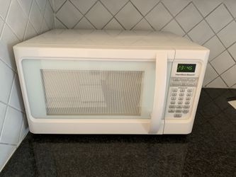 Microwave and dishwasher