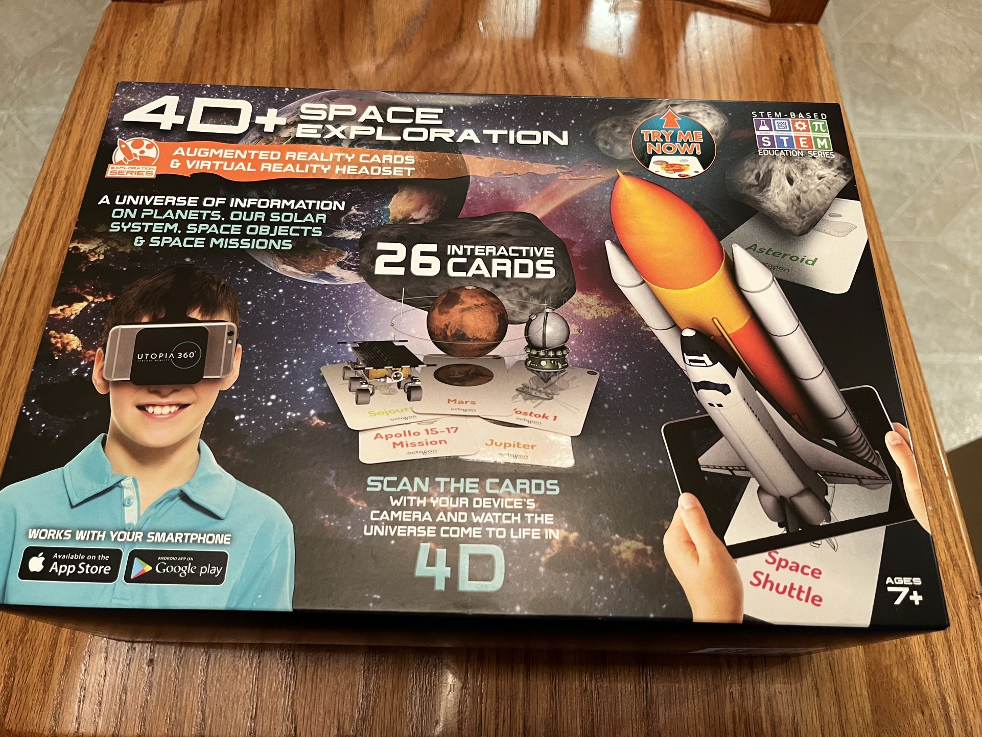Virtual 4D Space Exploration Set