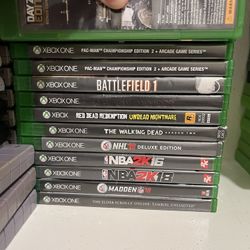 Xbox One Video Game Lot 