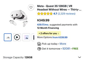Meta quest 3s