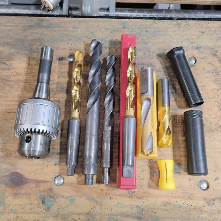 3/4" Chuck And Drills