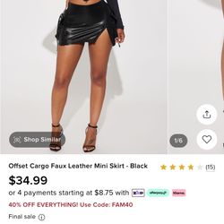 NEW FashionNova Skirt