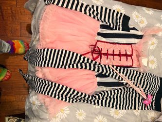 Girls Witch Halloween Costume with Wand