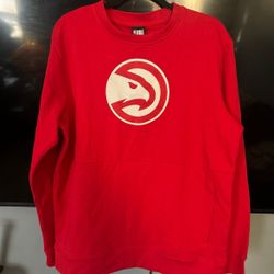 Atlanta Hawks Crewneck With Pockets 