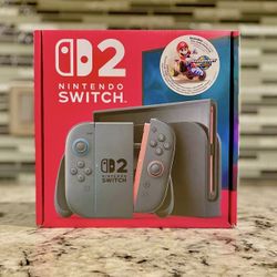 Nintendo Switch 2 New Sealed With Mario Kart World **see How You can Get it For $349