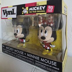 Funko Vnyl Mickey and Mickey Mouse 2 Pack Set