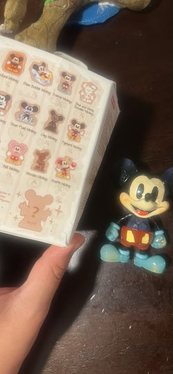 Pop Mart Disney Mickey Mouse Enamel Mickey Blind Box Figure
