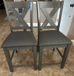 Set of bar stools