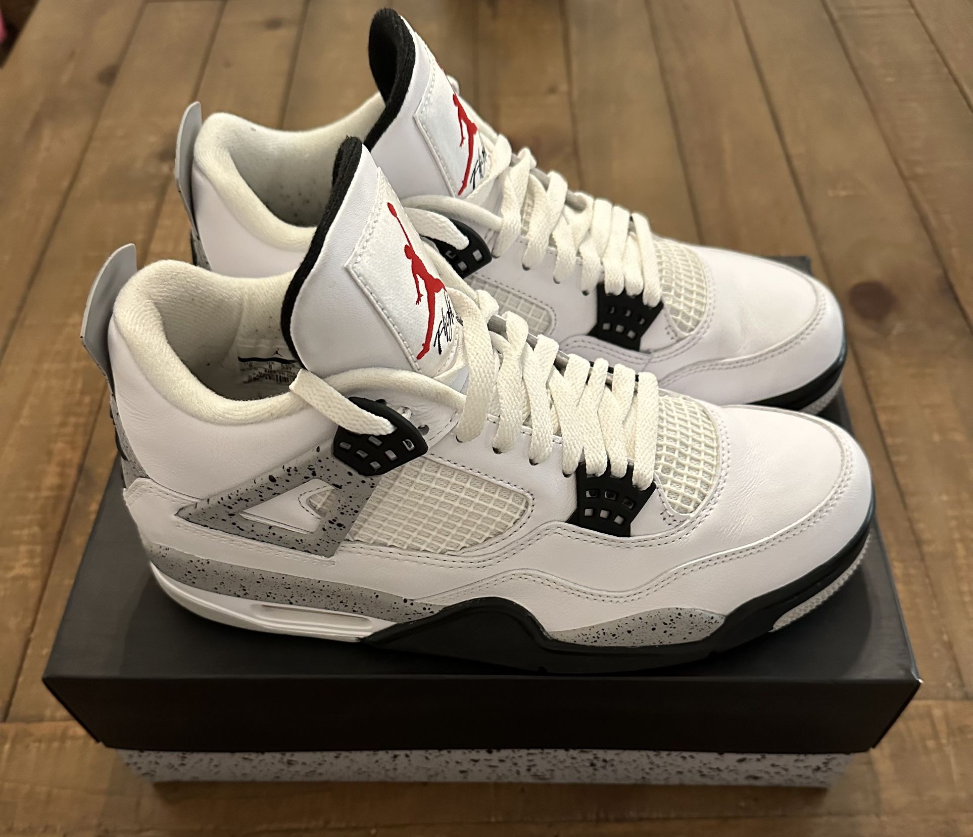 Jordan 4 Retro White Cement 4 (2016) Mens Size 9