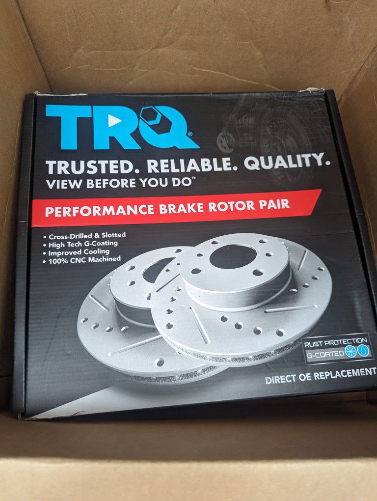 New Brakes And Rotors,Still In Boxes.