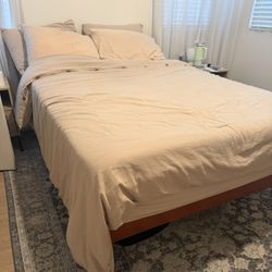 NEED GONE Full/Double Bed + Complete Bedding Set 