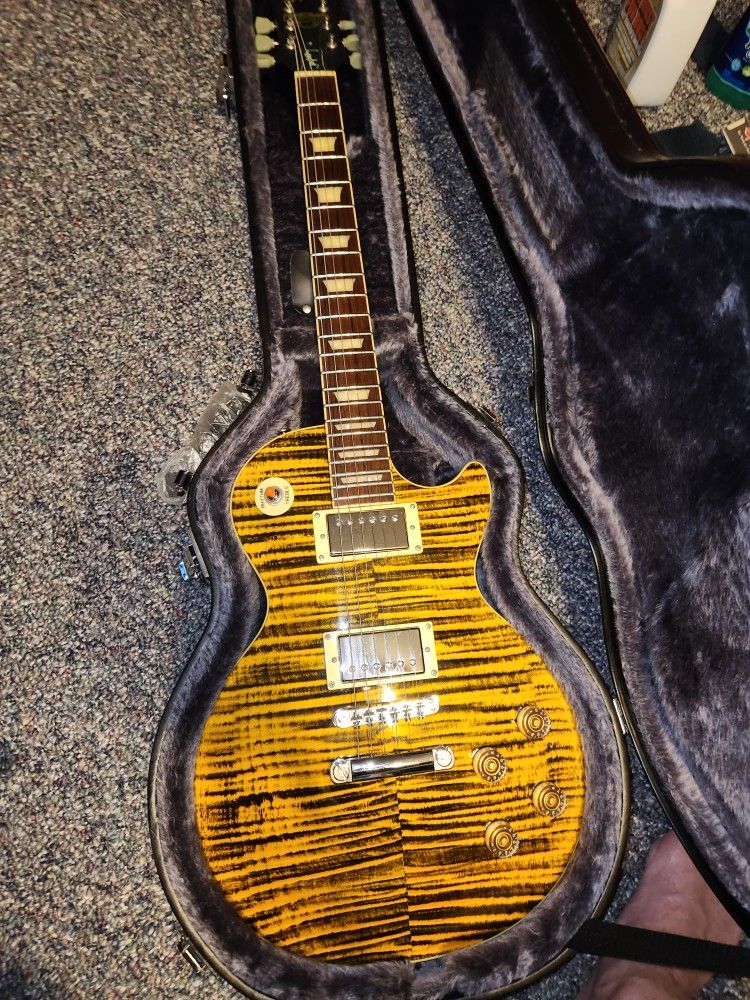 Near Mint Joe Perry Epiphone "Boneyard" with Hardshell Case