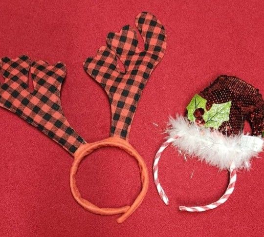 Set of 2 Christmas Headbands - So Cute!