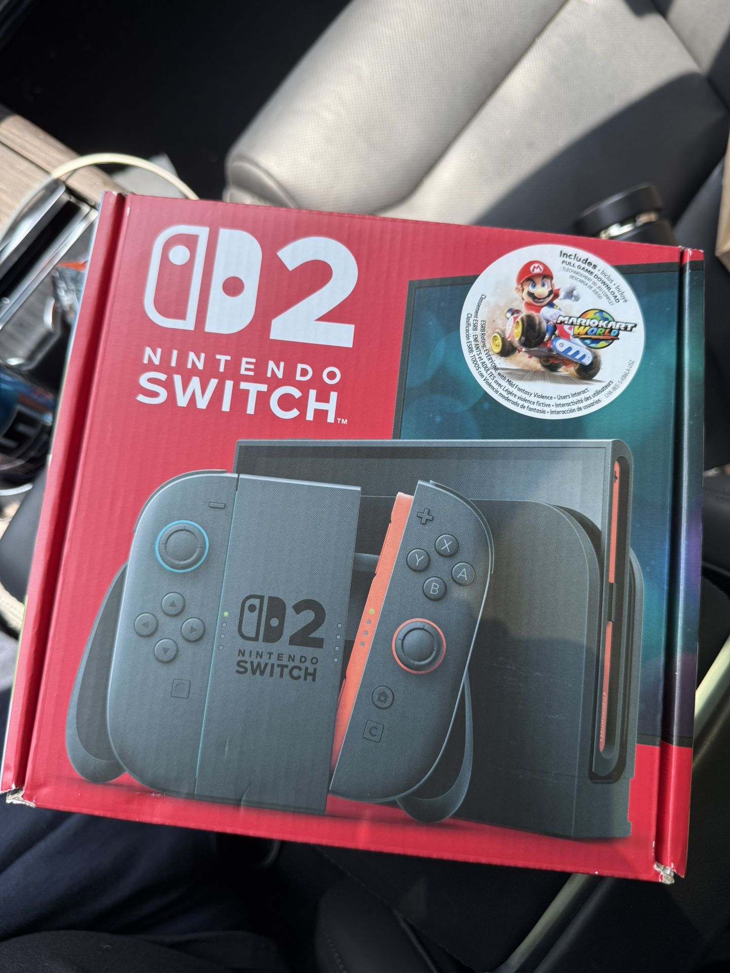 SEALED Nintendo Switch 2 + Mario Kart World Bundle