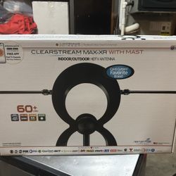 ClearStream MAX-XR UHF/VHF Indoor/Outdoor HD TV Antenna with 20in Mast