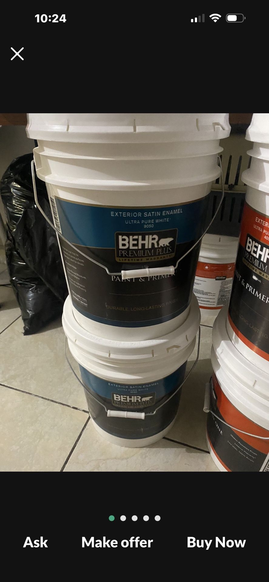 Pintura Nuevas No Abiertas