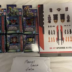 HASBRO LEGACY CORE DINOBOTS/UPGRADE KIT